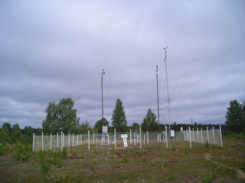 Метеорологическая станция в п. Усть-Черная
