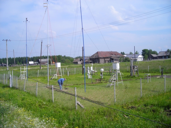 Метеорологическая станция в п. Бисер