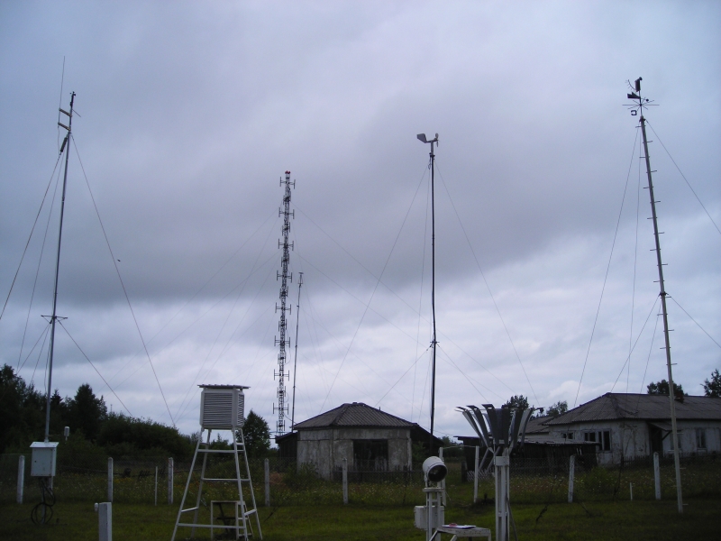 Метеорологическая станция в п. Гайны